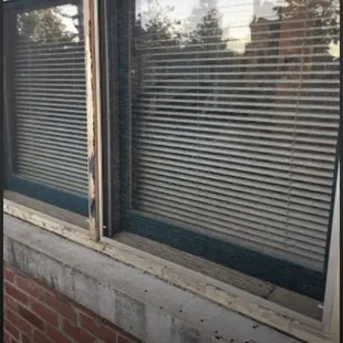 exterior windows needing painted badly