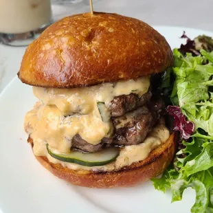LYNHALL BURGER. It&apos;s excellent. Try it.