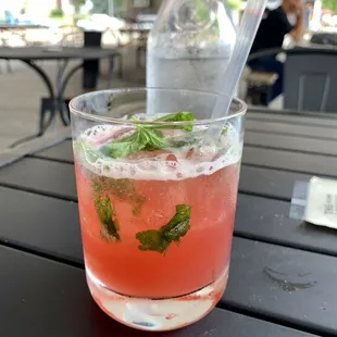 Hibiscus cocktail