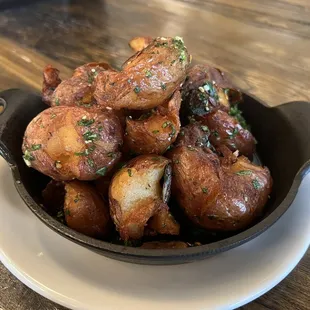 Gremolata Fried Potatoes GF, V
