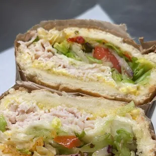 The &quot;L line&quot; this turkey delight is the next best thing to a thanksgiving dinner