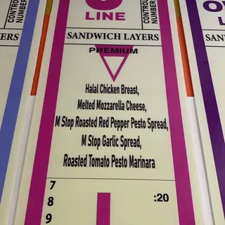The J Line Sandwich