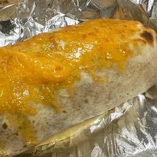 Pizza Mac and Cheese Burrito