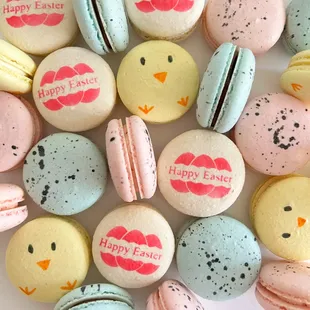 Easter macarons can be found at Elevated Coffee in Lemon Grove