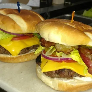 Try our fresh half pound handmade barbecued burger combo. Available on Thursdays and Fridays