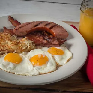 Hungry Man 's Breakfast