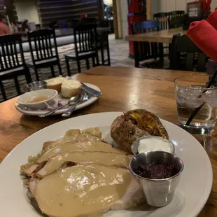 a plate of food