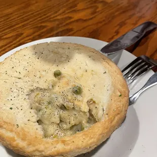 Homemade Chicken potpie