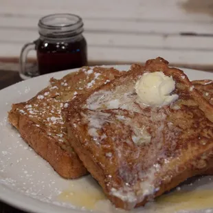 Scrambled Eggs French Toast