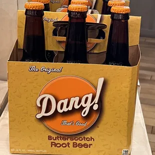 Butterscotch root beer in the gift shop