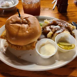Pork Tenderloin Sandwich