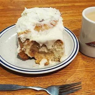 HUGE cinnamon roll