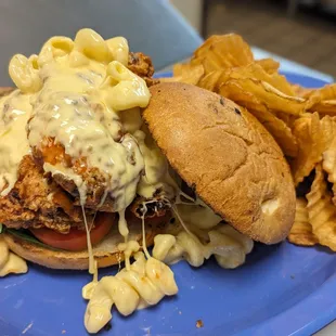 a plate of food