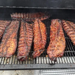bbq ribs, food, ribs