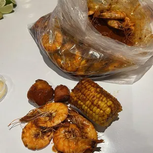 Shrimp in Full House Sauce