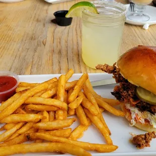 Nashville chicken sandwich