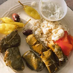 Grape Leaves Appetizer