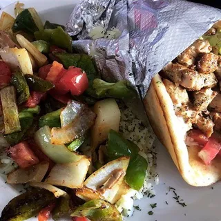 Grilled Chicken Pita