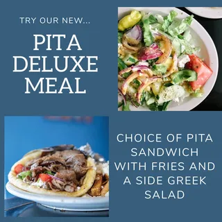Pita Deluxe Meal