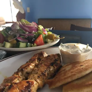 Kids Souvlaki Skewer Meal
