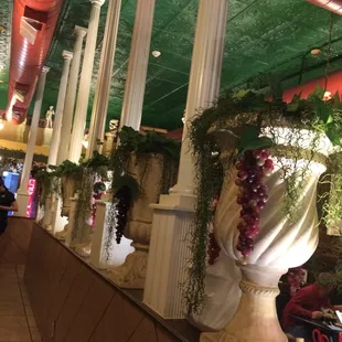 Mad Greek in a historic Downtown Lawrence building.