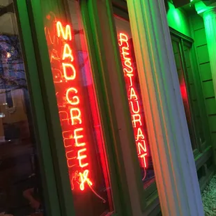 Mad Greek open 7 days a week.