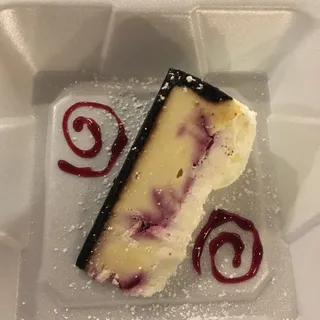 White Chocolate Raspberry Cheesecake