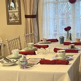 Every tea set is unique