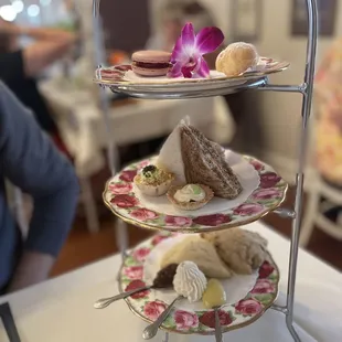 High tea service