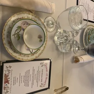 Service setting and fall 2022 menu