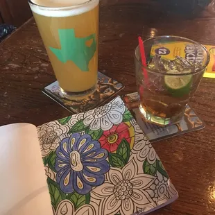 Drinks! Colors! Action!