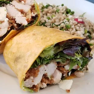 Thai Chicken Wrap