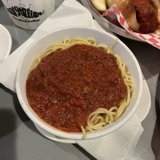 Spaghetti Meat Sauce Pasta