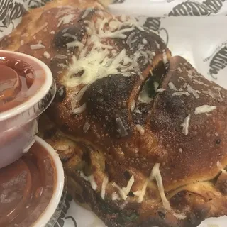 Fresh Spinach Calzone