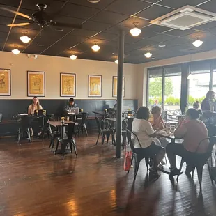 Lots of regular dining tables