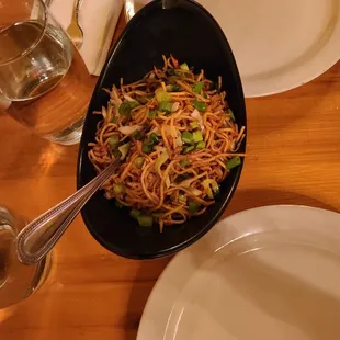 Vegetable Hakka Noodles