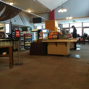 This is where you pay your food.