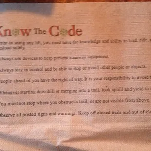 The skiers and snowboarders rules to live by pt2