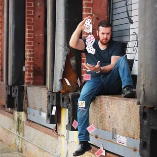 Performances by world-renowned magician twice per month