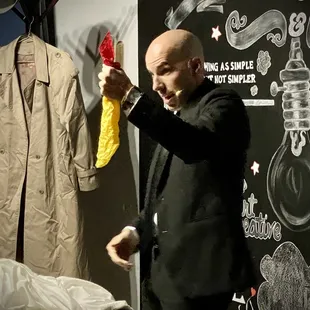 Professional Magician performances twice monthly