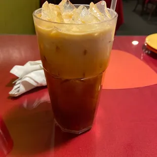 Thai iced tea