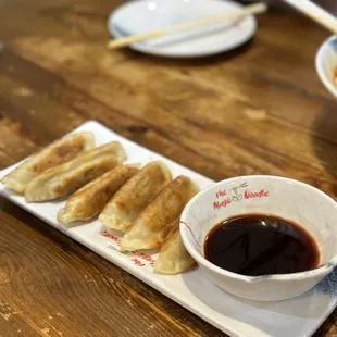 Pan Fried Pork Dumplings
