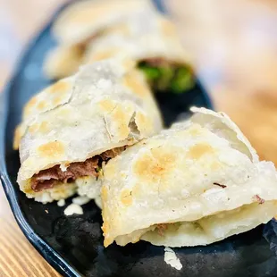 Chinese beef burrito - delicious!