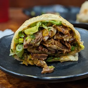 Beef burrito