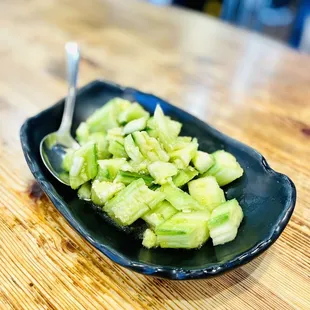 Cucumber salad - yum! I lai :)