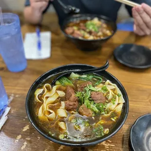 Beef noodle soup