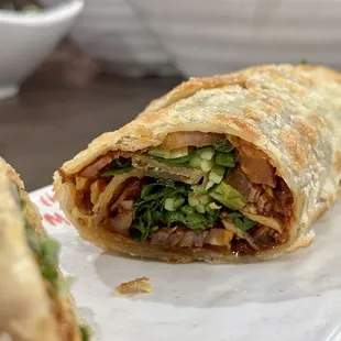 Chinese Beef Burrito
