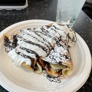Banana Chocolate Crepe