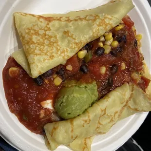 Southwest Vegetarian Crepe