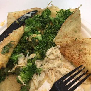 Chicken Divan Crepe